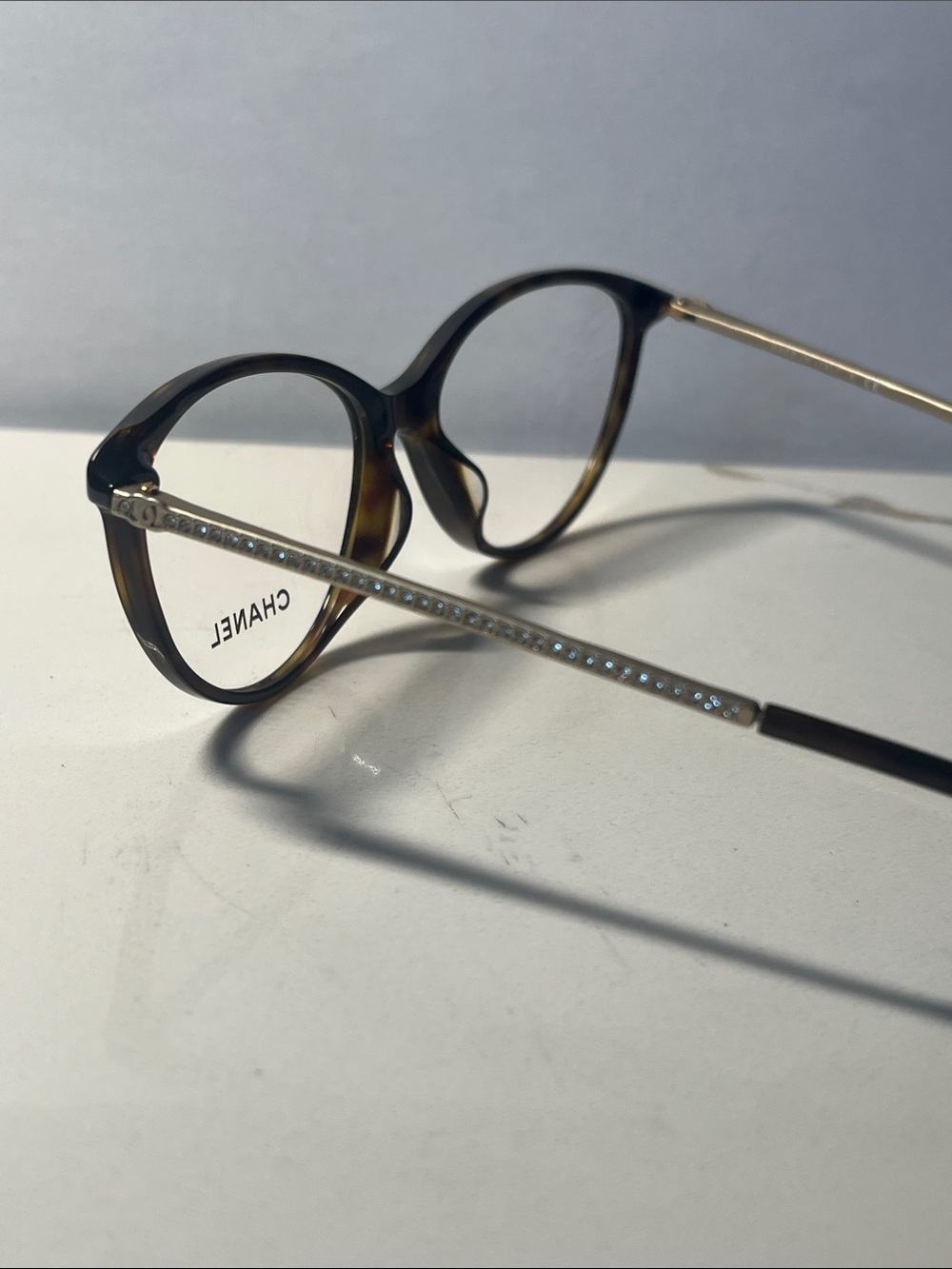 Authentic CHANEL Brown Tortoiseshell Eyeglasses 3293-B-A c.714 - Picture 3 of 7